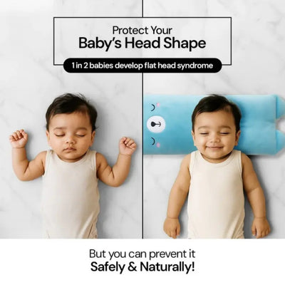 Baby shaping head support pillow