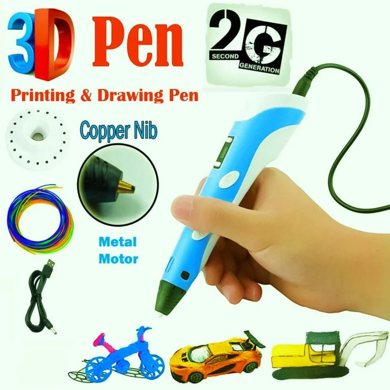 3D Printing Drawing Pen for Creative Modelling and Education