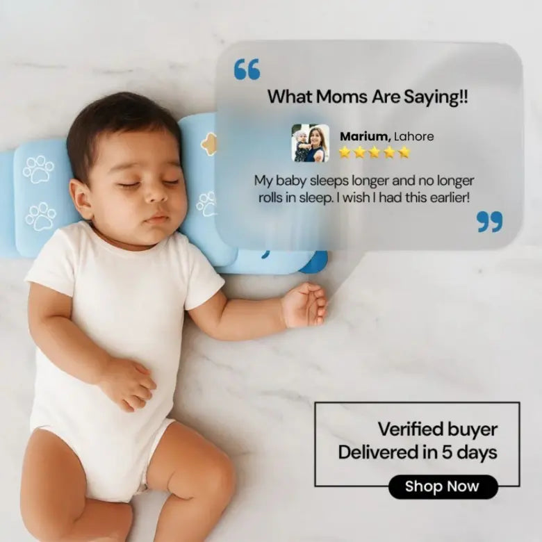 Baby shaping head support pillow