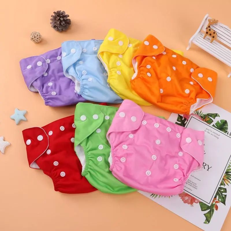 Baby Washable Diaper +  Free Wipes Included