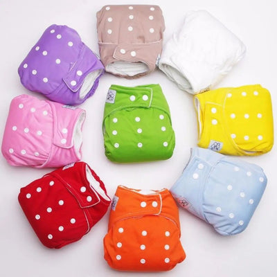 Baby Washable Diaper +  Free Wipes Included