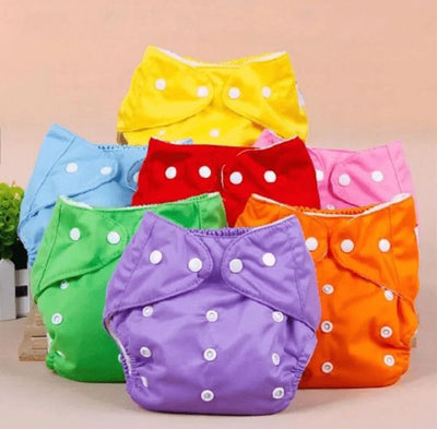 Baby Washable Diaper +  Free Wipes Included